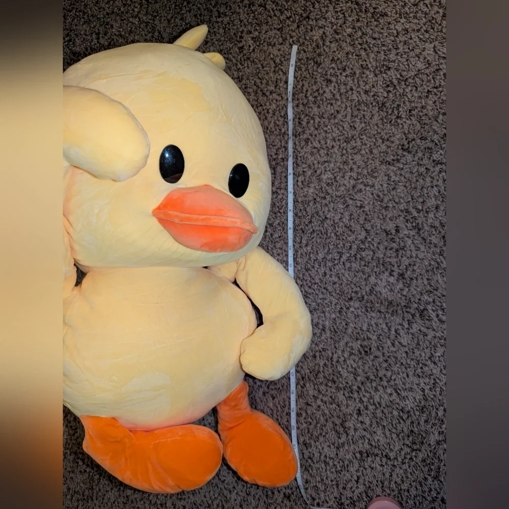 Plush squishy duck